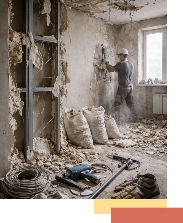 Профессиональный демонтаж зданий и конструкций в Таганроге