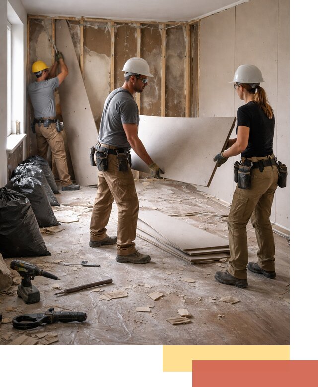 Демонтаж стеновых панелей в Таганроге быстро и аккуратно