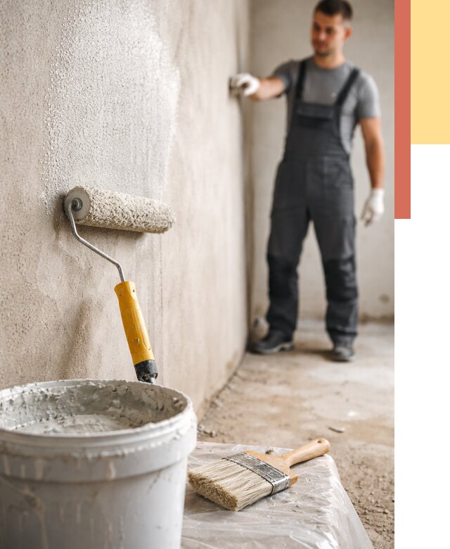 Нанесение бетоноконтакта на стены в Таганроге от 4276 руб. быстро и недорого | ОТДЕЛОЧНИК-Тгн