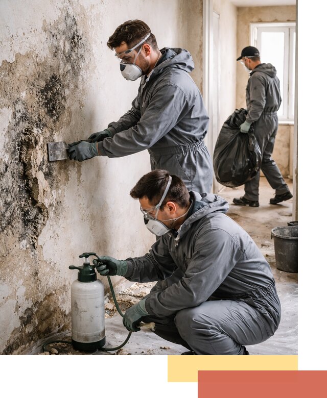 Удаление плесени со стен профессионально в Таганроге