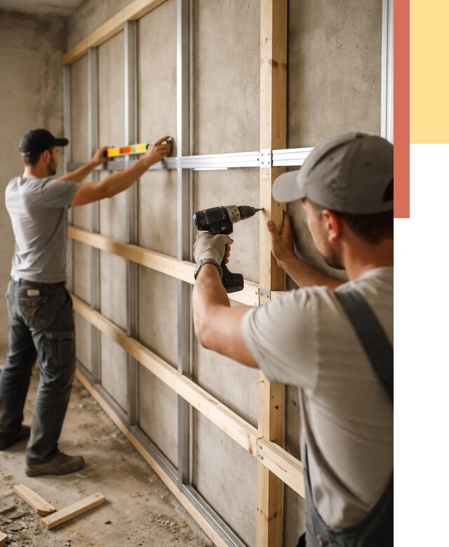 Устройство обрешетки под панели в Таганроге от 2138 руб. — монтаж под ключ | ОТДЕЛОЧНИК-Тгн