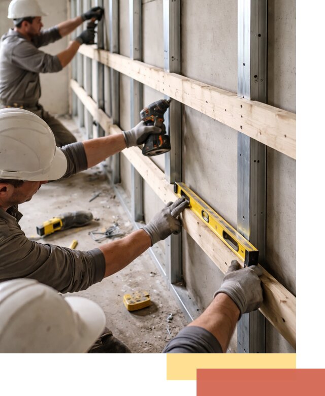 Устройство обрешетки под панели в Таганроге