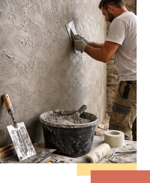 Декоративная штукатурка лофт в Таганроге — отделка стен и потолков