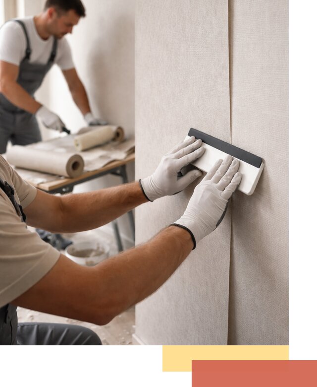 Поклейка обоев под покраску в Таганроге профессионально и быстро