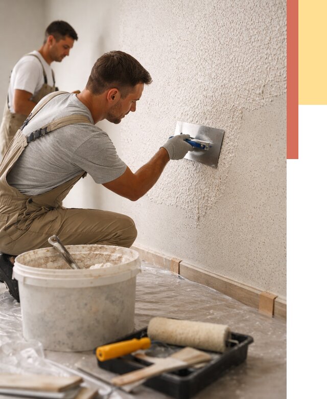 Нанесение жидких обоев в Таганроге от 7636 руб./м2 — быстро и недорого | ОТДЕЛОЧНИК-Тгн