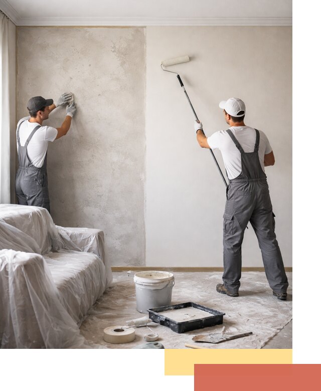 Покраска стен антивандальной краской в Таганроге