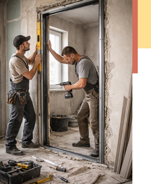 Закладка дверного проема в Таганроге от 3563 руб. — быстро и недорого | ОТДЕЛОЧНИК-Тгн