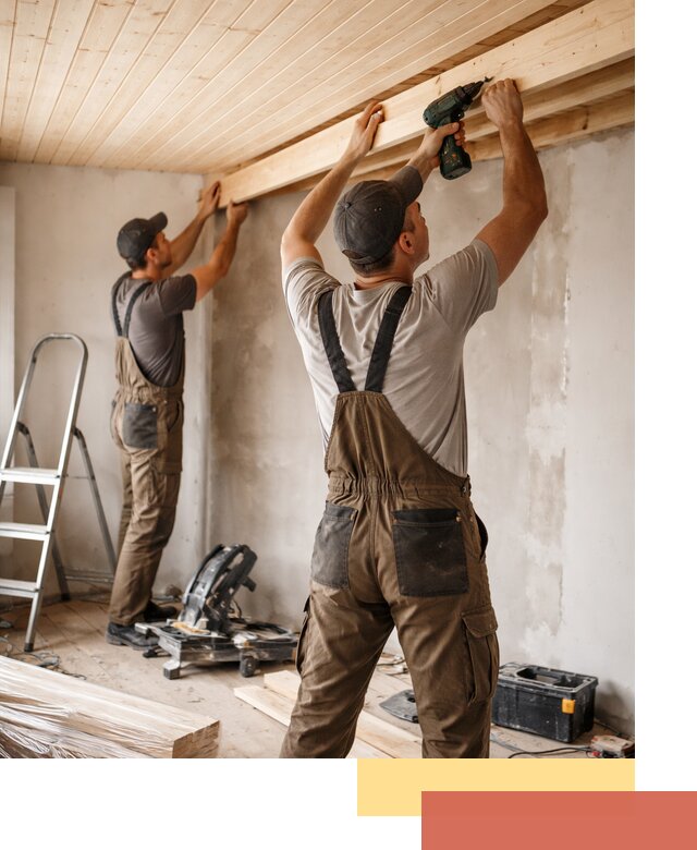 Монтаж потолка из вагонки в Таганроге профессионально и аккуратно