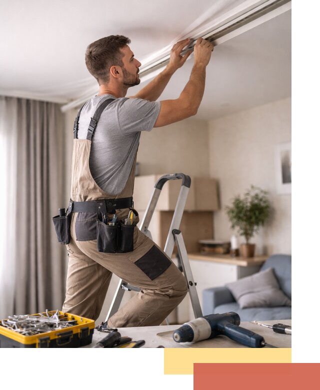 Ремонт натяжных потолков в Таганроге — качественно и оперативно