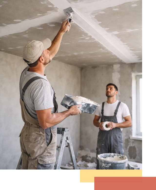 Обработка швов потолка ГКЛ в Таганроге: качественная заделка и шпатлевка