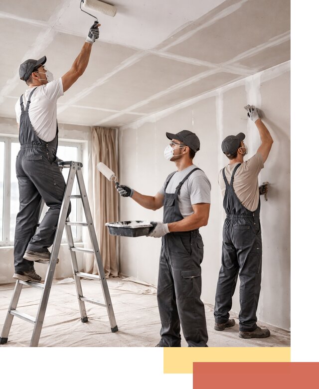 Покраска потолка из гипсокартона в Таганроге качественно и недорого