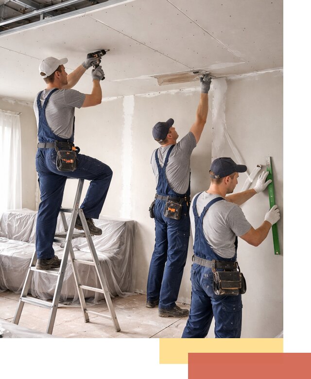 Профессиональная отделка потолка в Таганроге быстро и качественно