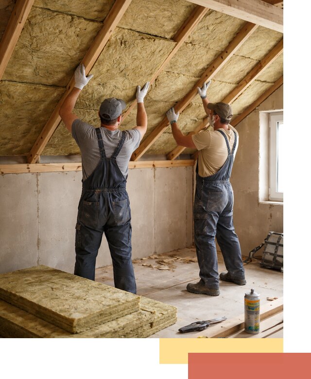 Утепление потолка минеральной ватой в Таганроге