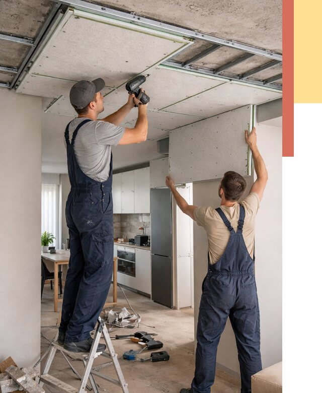 Шумоизоляция потолка панелями зипс в Таганроге от 1883 руб. под ключ | ОТДЕЛОЧНИК-Тгн